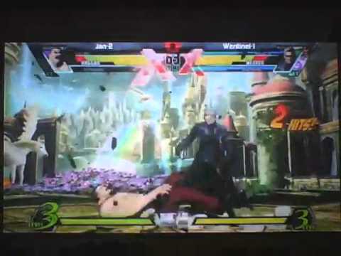 Shadaloo Tourney Jan V.S. Wentinel Loser out final