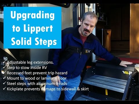 RV Upgrade - Lippert Solid Steps