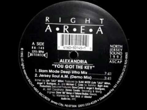 Alexandria - You Got The Key (Jersey Soul A.M.Demo Mix)
