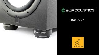 Video thumbnail for IsoAcoustics ISO-Puck by GRAMOPHONE