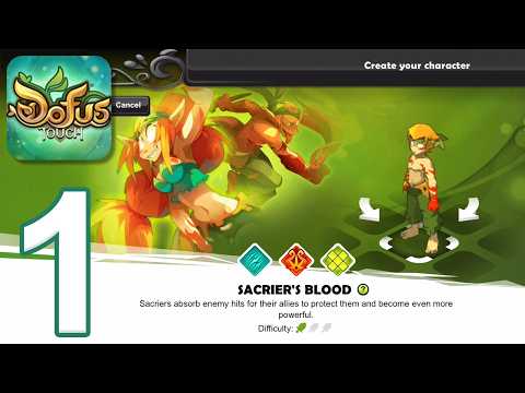 DOFUS Touch - Gameplay Walkthrough Part 1 - Tutorial (iOS, Android)