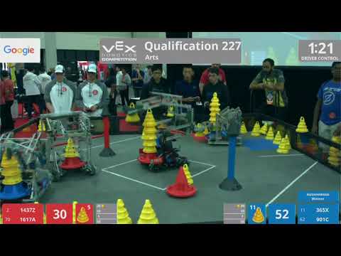 2018 VRC Arts Q227 - 1437Z 1617A vs 365X 901C - 96 to 122