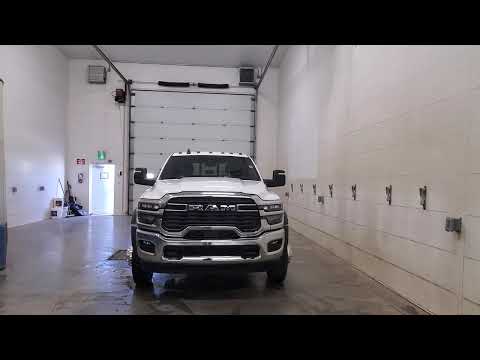 2025 Ram 5500 Chassis Big Horn 4x4 Crew Cab 197.4" WB in White for sale at Indian Head Chrysler Dodge Jeep Ram Ltd. in Indian Head, SK