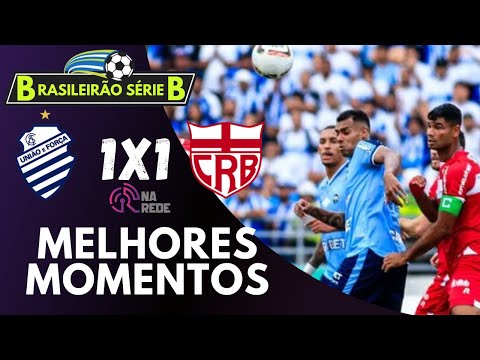 CSA 1 X 1 CRB GOLS E MELHORES MOMENTOS - SÉRIE B - RODADA 29
