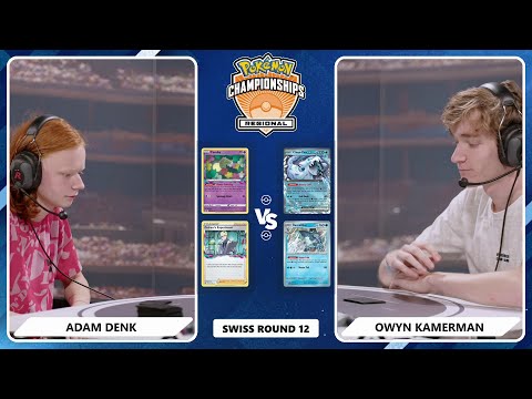 TCG Adam Denk Vs Owyn Kamerman - 2024 Pokémon Lille Regional Championships Swiss R12