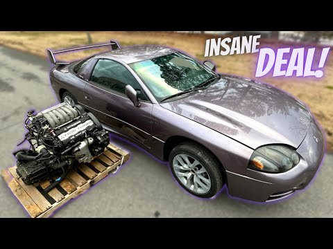 Rebuilding An ABANDONED 3000GT VR4 Dirt CHEAP!
