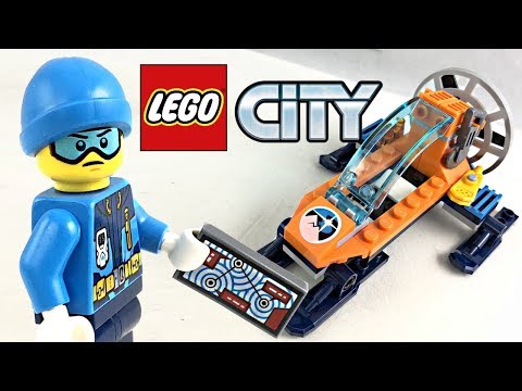 LEGO City Arctic Ice Glider review! 2018 set 60190!
