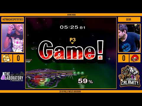 2019 Philly Melee Arcadian @ The Lab - HotMashedPotatoes (Fox) vs Gear (Samus) - Round Robin - Melee