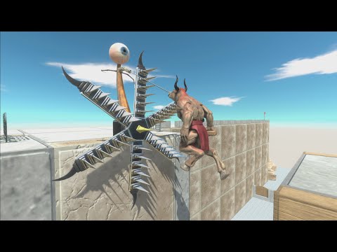 Scary Windmill Spinning - Animal Revolt Battle Simulator