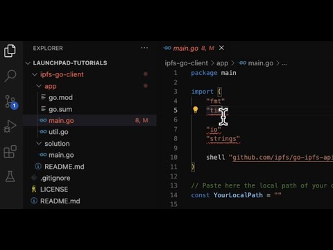 IPFS API – Building a Go Application with the IPFS API