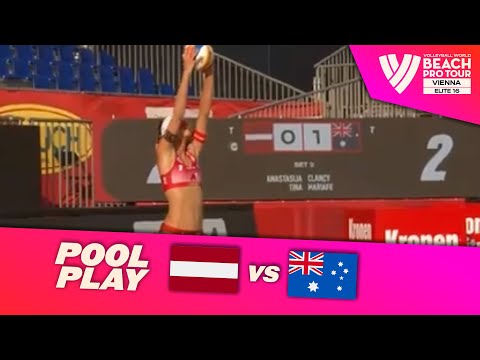 Tina/Anastasija vs. Mariafe/Clancy - Pool Play Highlights | Vienna 2024 #BeachProTour