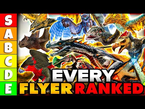 Ranking EVERY Flyer in Ark Survival on a Tier List