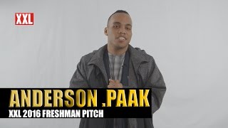 XXL Freshman 2016- Anderson .Paak Pitch