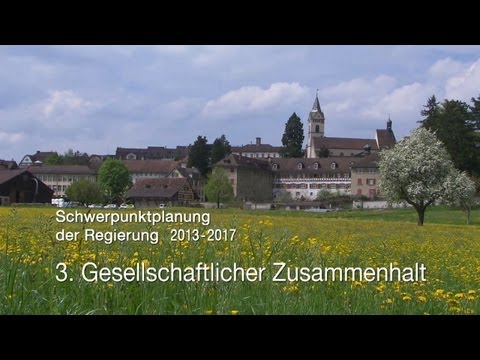 Schwerpunktplanung der Regierung - Teil 3: Gesellschaftlicher Zusammenhalt