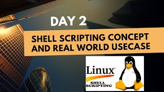 Download the video "Day 2 - Shell Scripting Course || Real World Shell Scripting Use Case"
