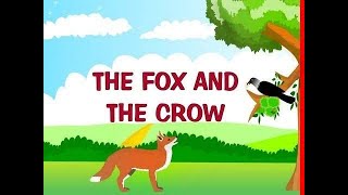 The fox and the crow# Kindergarten story for kids#The fox and the Crow story in English with action#