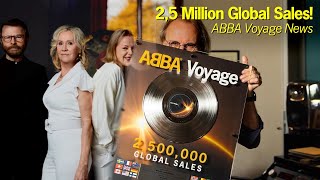 ABBA Voyage News – 2,5 Million Global Sales! ABBA &quot;stuck in traffic&quot; + MORE