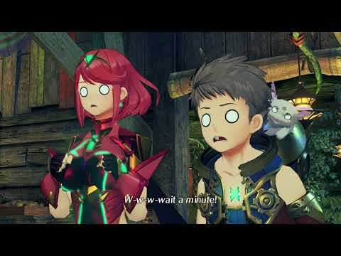 Xenoblade Chronicles 2 Cutscene 024 - Wakey-wakey, Poppi! - JAPANESE