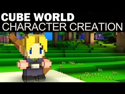 Cube World - Full Character Creation (All Classes, Races, Hairstyles & More!)