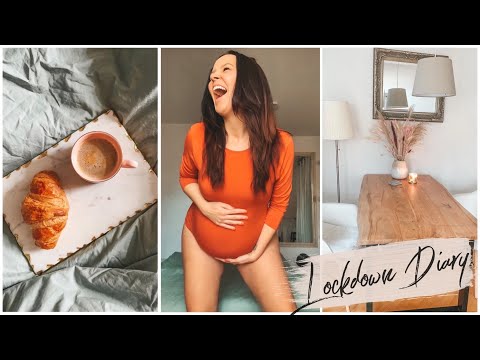 Lockdown Diary. Schwanger im 7. Monat. Motivation, To Do Liste erledigen, Realtalk, Makeup Routine