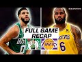 Celtics vs Lakers: LeBron James scores 30 as Lakers pull away from C's | CBS Sports HQ