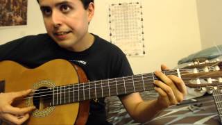 Cuando Yo Quería Ser Grande - Alejandro Fernandez - Tutorial - Como Tocar en Guitarra