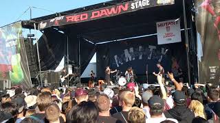 The Amity Affliction - Ivy (Doomsday) - Live @ Vans Warped Tour in Pomona, California 6/21/18