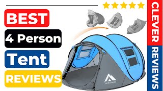 Best 4 Person Tent for Wind and Rain In 2022 🍁 Best 5 Tested & Buying Guide