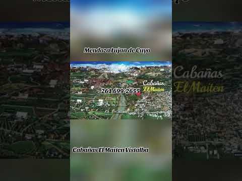 Luján de Cuyo Cabañas El Maiten Vistalba 📲 261 699-2655 Mendoza