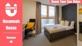 The Cheap Student Accommodation In Glasgow - Havannah House [Room Tour]