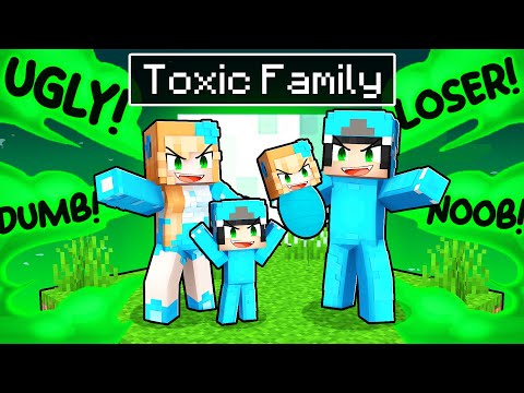 TOXIC FAMILY in Minecraft Parody