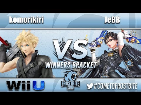 2GG | komorikiri (Cloud) vs. AF | JeBB (Bayonetta) - Wii U Top 48 - Frostbite 2018