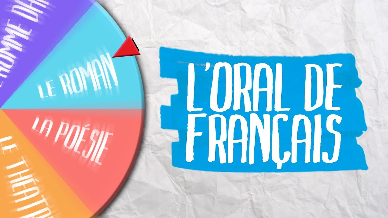 L'oral de français  - Français - Première