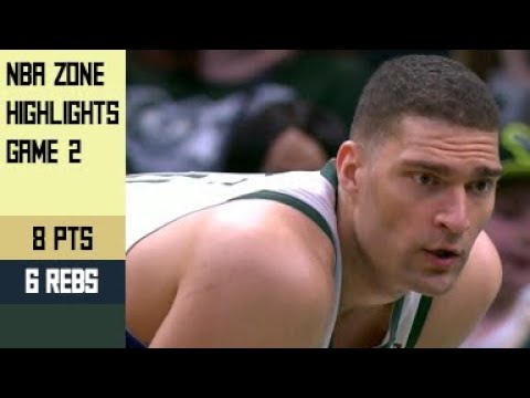 Brook Lopez Highlights vs Pistons FRG2 - 8 Pts, 6 Rebs (17.04.19)