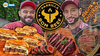 COMO FUNCIONA A PARRILLA DO NETÃO - Invasão Parrilla Bom Beef | Hambúrguer Perfeito