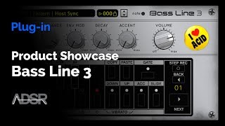 Video thumbnail for Bass Line 3 - Showcase by ADSR Music Production Tutorials