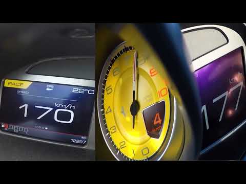 Ferrari Monza SP1 vs 812 Acceleration