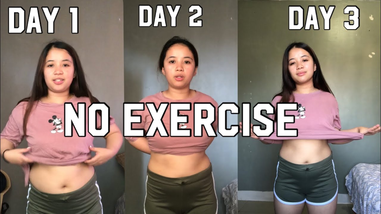 PAANO PUMAYAT NG MABILIS (NO EXERCISE) HOW TO LOSE WEIGHT FAST 3 DAYS WATER FASTING CHALLENGE