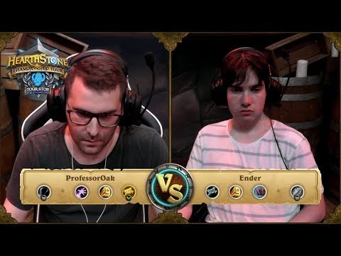 Hearthstone Championship Tour Sydney Stop 2018 | ProfessorOak vs Ender-DAY 1 | HCT Sydney Stop 2018