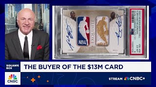 Buyer of record-breaking $13 million sports card revealed