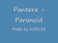 Pantera - Paranoid 