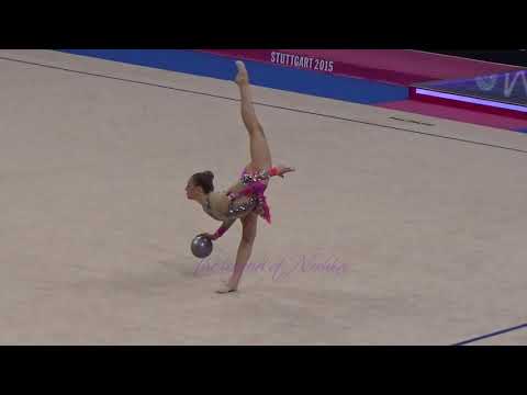 Carmen WHELAN (CAN) ball - 2015 Stuttgart worlds Qualifs