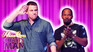 Channing Tatum and Jamie Foxx&#39;s Sexy Entrance | Alan Carr: Chatty Man