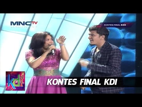 Ikke Nurjana - Juan Rahman " Bunga dan Kumbang " Kontes Final KDI 2015 25