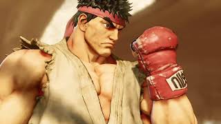 Playing a bit of streetfighter V