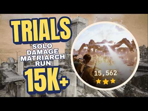 Solo Damage Queen Or Matriarch Trials Run 15K+ | ARC Raiders