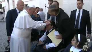 POPE PERFORMS EXORCISM? POPE EXORCIST? EXORCISING, NECROMANCER, SORCERY, THAUMATURGE, EXORCISM