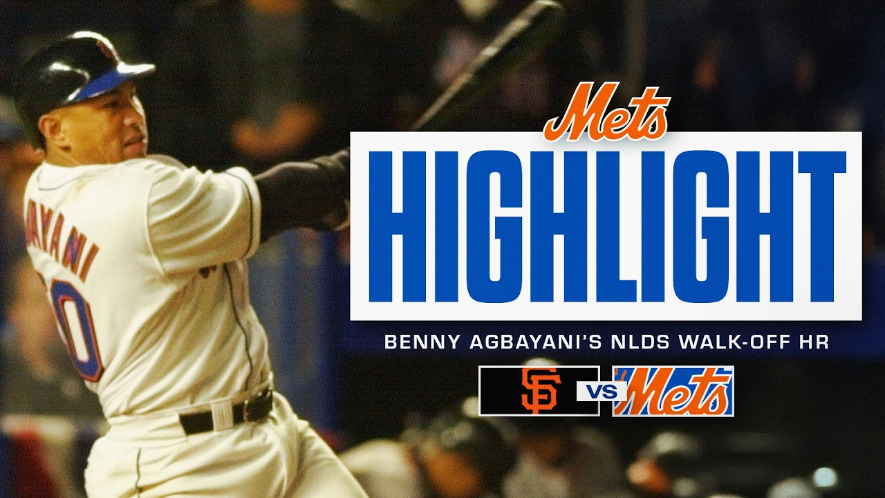 Benny Agbayani's Walk-Off Home Run | 2000 NLDS Game 3 | Full At-Bat and Celebration
