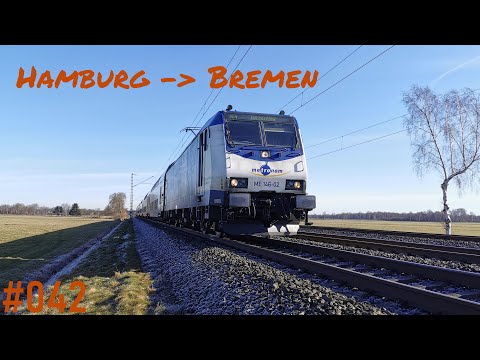 Führerstandsmitfahrt #042 - Bei norddeutschem Wetter nach Bremen