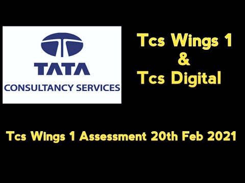 Competitive Programming | Tcs Digital | Tcs Wings 1 Assessment on 20th Feb 2021